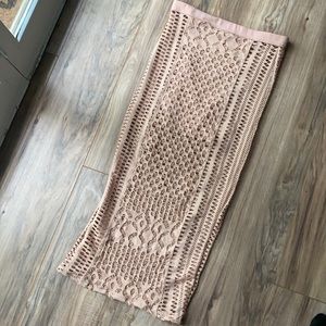 Kiki riki crochet midi/maxi skirt